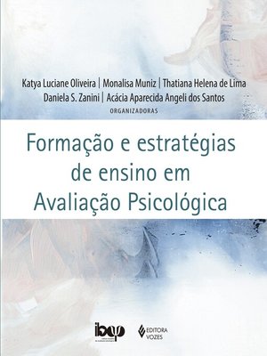 cover image of Formação e estratégias de ensino em avaliação psicológica